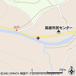 岡山県新見市哲多町矢戸635-1周辺の地図