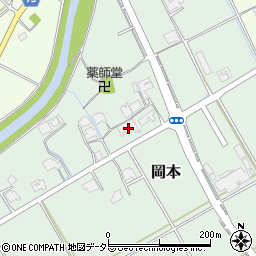兵庫県加東市岡本671周辺の地図