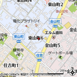 愛知県碧南市東山町6丁目46周辺の地図