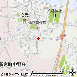 兵庫県たつの市新宮町仙正87周辺の地図