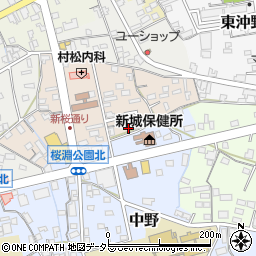 愛知県新城市石名号13周辺の地図