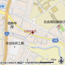 三重県鈴鹿市石薬師町293周辺の地図