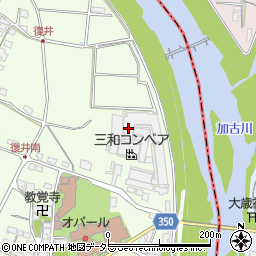 兵庫県小野市復井町955周辺の地図