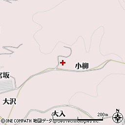 愛知県新城市日吉（小柳）周辺の地図