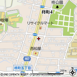 久田周辺の地図