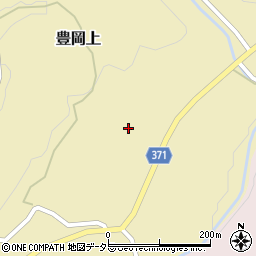 岡山県加賀郡吉備中央町豊岡上402周辺の地図