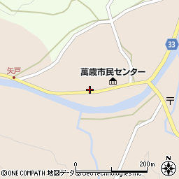 岡山県新見市哲多町矢戸651周辺の地図