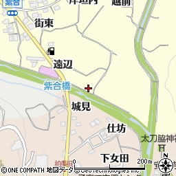 紫合橋周辺の地図