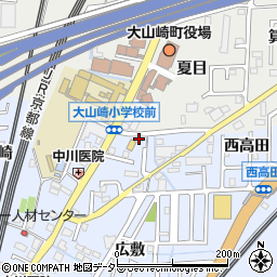 京都府乙訓郡大山崎町大山崎傍示木4-6周辺の地図