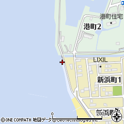 愛知県常滑市榎戸（新田山）周辺の地図
