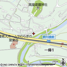 前川大橋周辺の地図