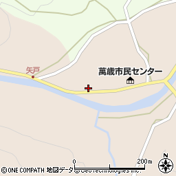 岡山県新見市哲多町矢戸637周辺の地図