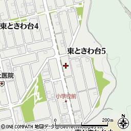 大阪府豊能郡豊能町東ときわ台5丁目12周辺の地図