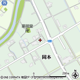 兵庫県加東市岡本673周辺の地図