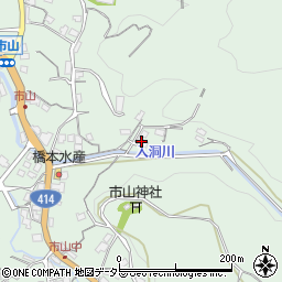 静岡県伊豆市市山331周辺の地図