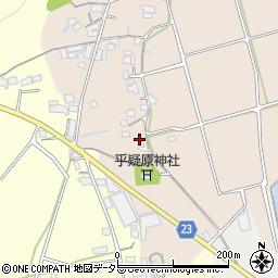兵庫県加西市豊倉町36-1周辺の地図