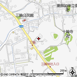 静岡県藤枝市岡部町三輪889周辺の地図