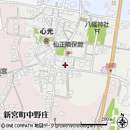 兵庫県たつの市新宮町仙正91周辺の地図