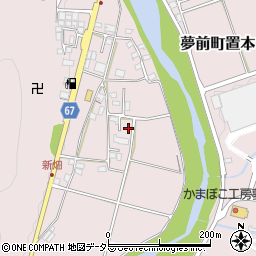 兵庫県姫路市夢前町置本537周辺の地図