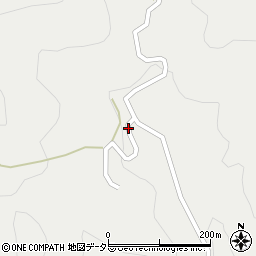 愛知県新城市下吉田上新戸周辺の地図