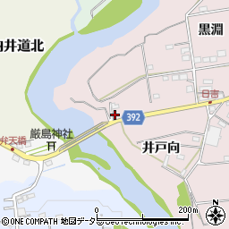 愛知県新城市日吉黒淵88周辺の地図
