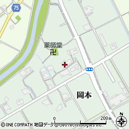 兵庫県加東市岡本683周辺の地図