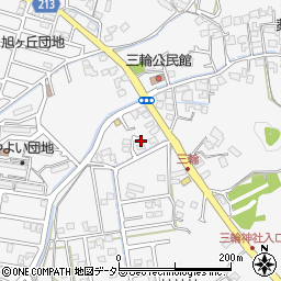 静岡県藤枝市岡部町三輪775周辺の地図