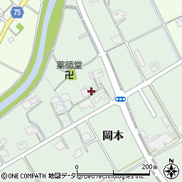 兵庫県加東市岡本679周辺の地図