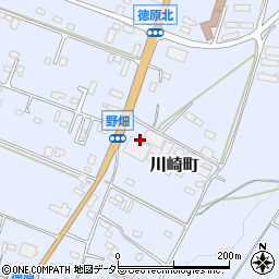 ウエルシア　薬局亀山川崎店周辺の地図
