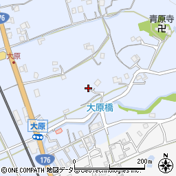兵庫県三田市大原662周辺の地図
