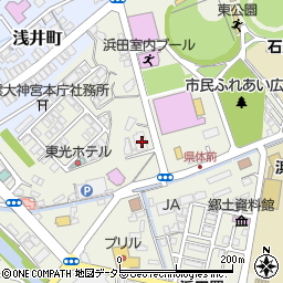株式会社エネルギア・ソリューション・アンド・サービス　浜田営業所周辺の地図