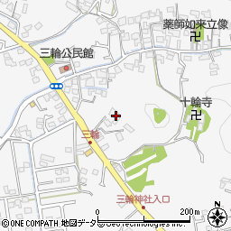 静岡県藤枝市岡部町三輪893周辺の地図