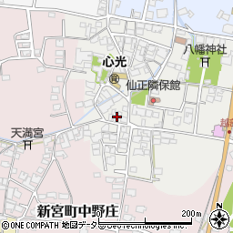 兵庫県たつの市新宮町仙正214周辺の地図