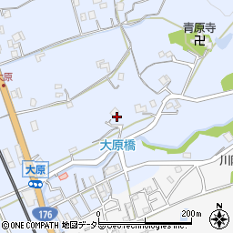 兵庫県三田市大原665周辺の地図