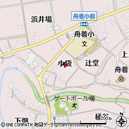愛知県新城市日吉小袋周辺の地図