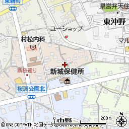 愛知県新城市石名号12周辺の地図