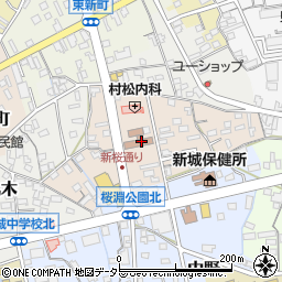 愛知県東三河総局新城設楽振興事務所　山村振興課労働相談周辺の地図