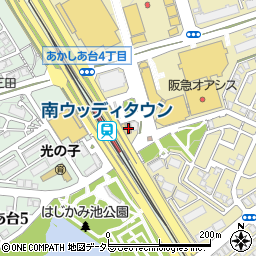 三田ウッディタウン郵便局周辺の地図