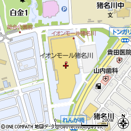 イオン猪名川店周辺の地図