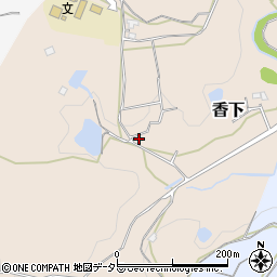 兵庫県三田市香下65周辺の地図