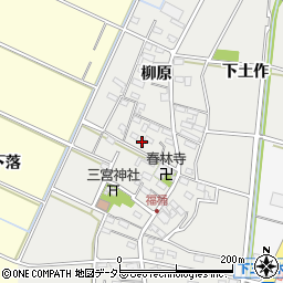 愛知県岡崎市福桶町柳原93周辺の地図