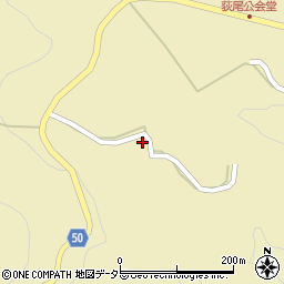 岡山県新見市哲多町荻尾1541周辺の地図