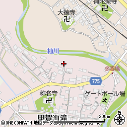 滋賀県甲賀市甲賀町滝2304周辺の地図