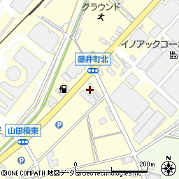 愛知県安城市藤井町新切22周辺の地図