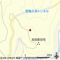 静岡県周智郡森町亀久保354周辺の地図