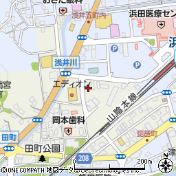 株式会社ひょうま浜田店周辺の地図
