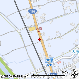 兵庫県三田市大原493周辺の地図