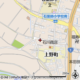 三重県鈴鹿市石薬師町1884-6周辺の地図