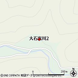 滋賀県大津市大石富川2丁目周辺の地図
