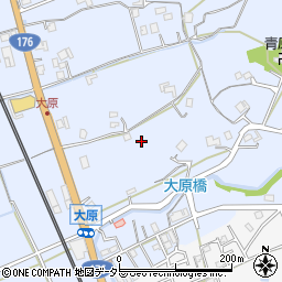 兵庫県三田市大原632周辺の地図
